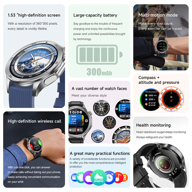 For OPPO Watch X Smart Watch M - Timex Watches Smartwatch 评论和价格
