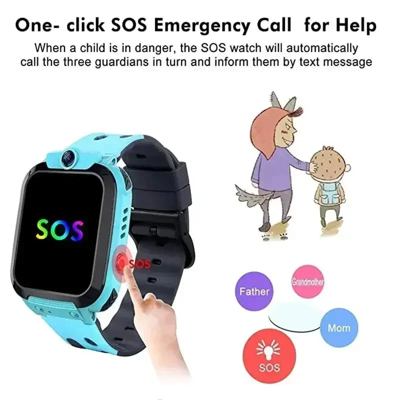 Lenovo Waterproof Smart Watch  - Smartwatch Watches For Kids With Gps 评论和价格