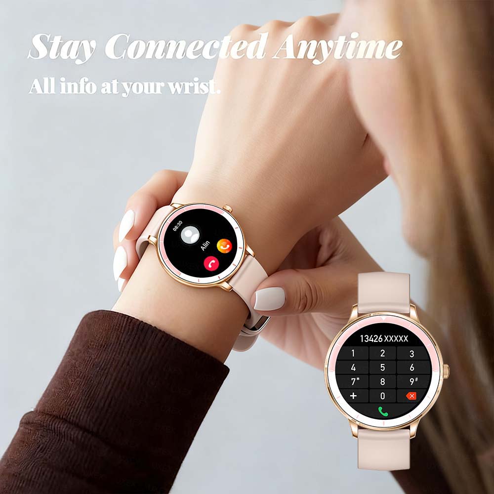 Women Smart Watch 1.26 Inch HD - Watches Ladies Smartwatch 评论和价格