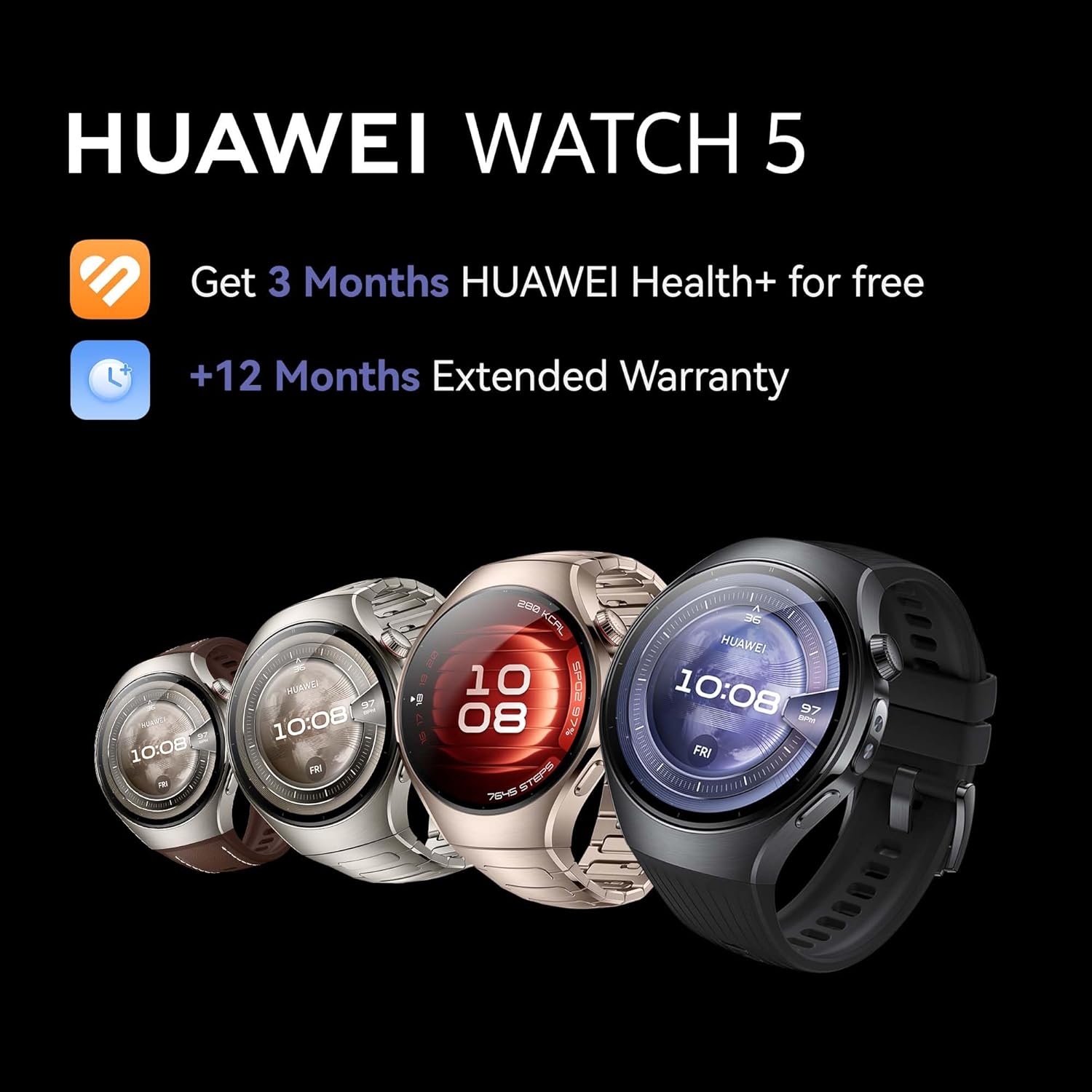 HUAWEI WATCH 5, 46mm Smartwatc - Timex Watches Smartwatch 评论和价格
