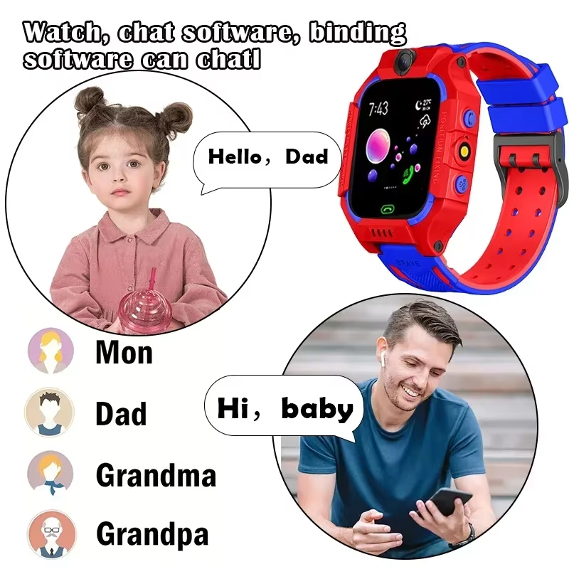 Lenov HOT 5G Children Camera S - Smartwatch Watches For Kids With Gps 评论和价格