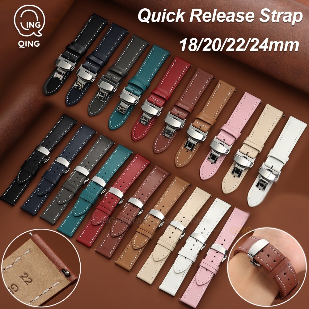 18mm 20mm 22mm 24mm Vintage Le - Smartwatch Vintage Watches For Women 评论和价格